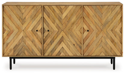 Cadewick - Accent Cabinet - Natural by Ashley – view 2