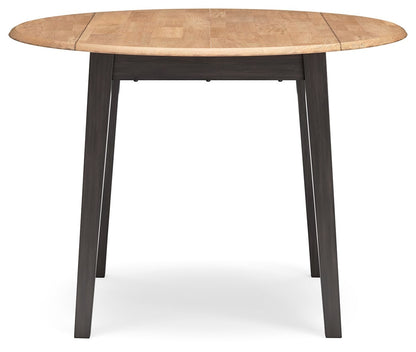 Gesthaven - Round Dining Room Drop Leaf Table Set by Ashley – view 5