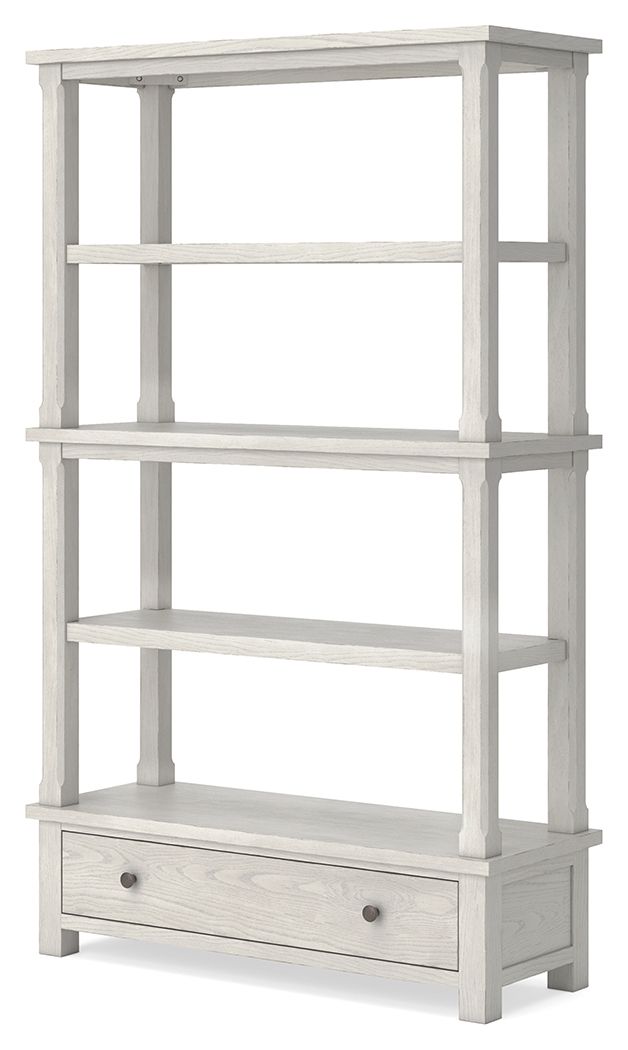Robbinsdale - Bookcase - Antique White by Ashley – view 2
