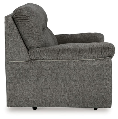 Bindura - Glider Loveseat - Mineral by Ashley – view 2
