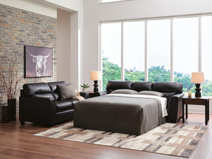 Glennbre - Queen Sofa Sleeper - Midnight by Ashley – view 2