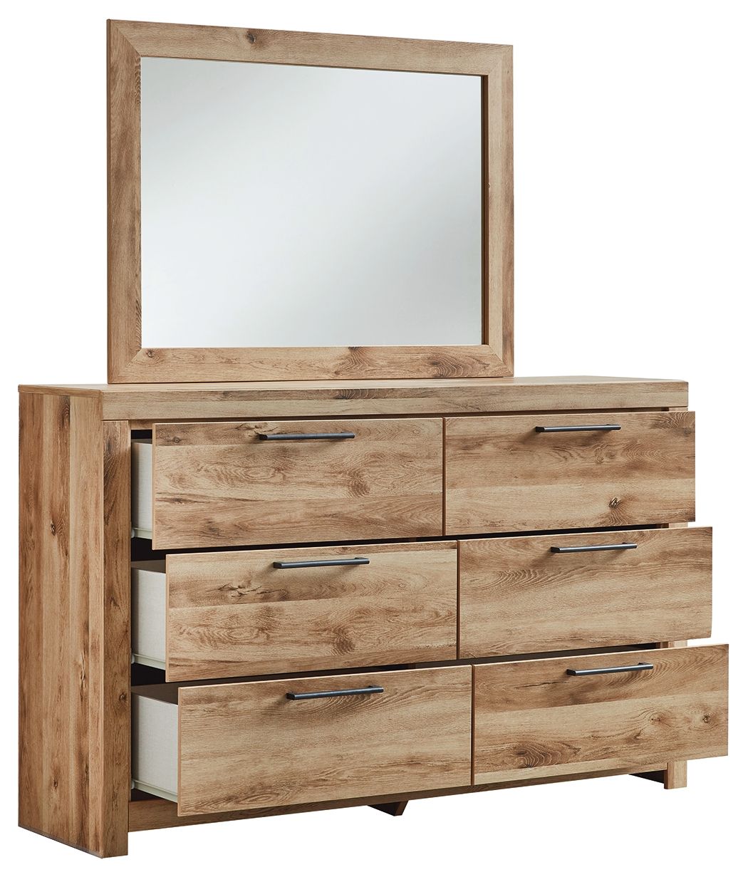 Hyanna - Dresser, Mirror - Tan by Ashley – view 2