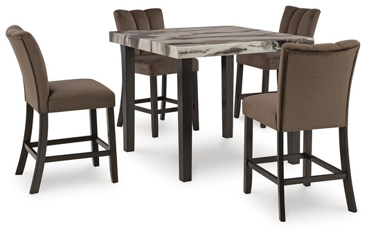 Jeshina - Counter Height Dining Table Set – 5 Piece Dining Room Sets