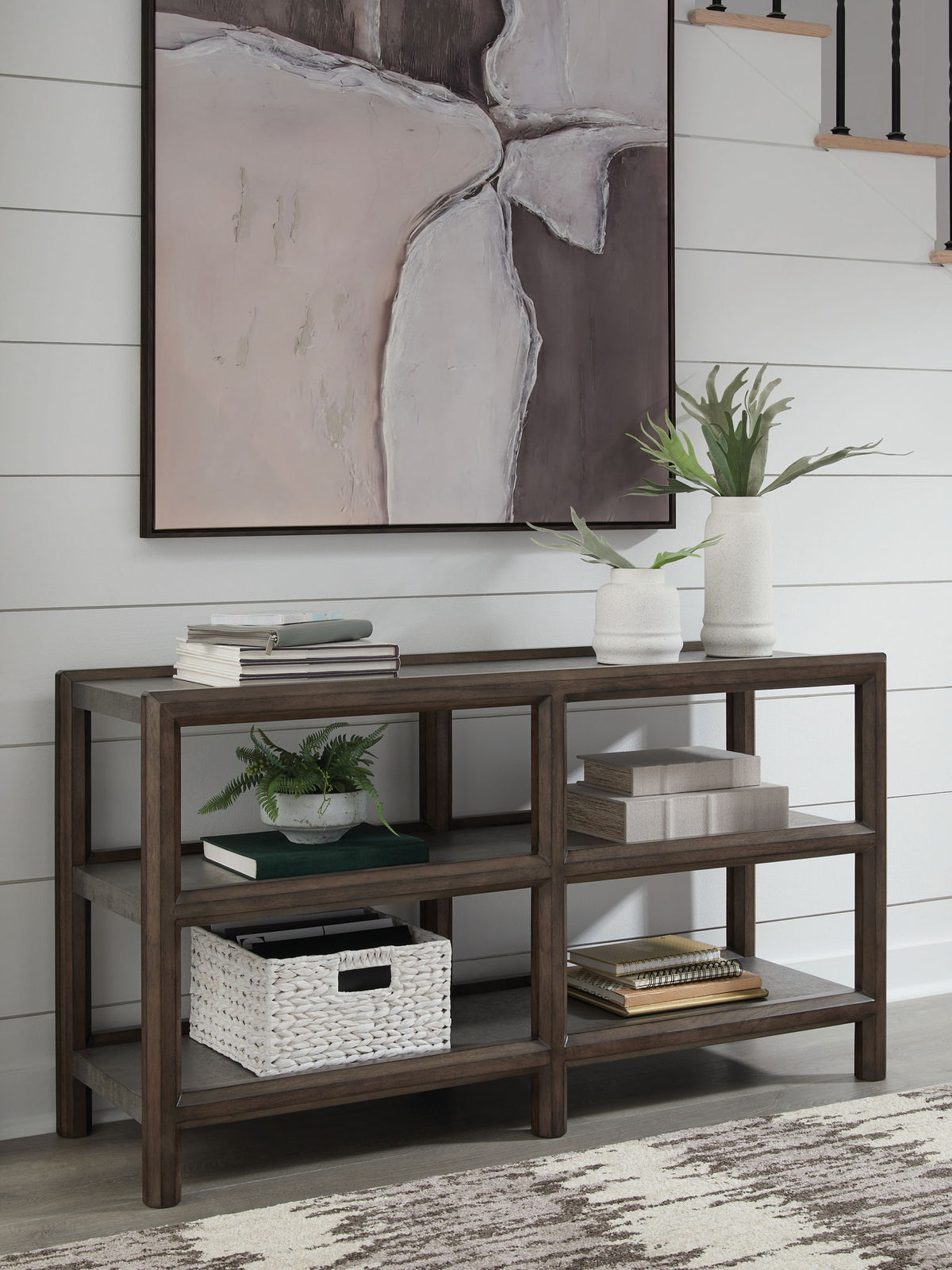 Kallenny - Sofa Table - Brown / Gray by Ashley – view 2