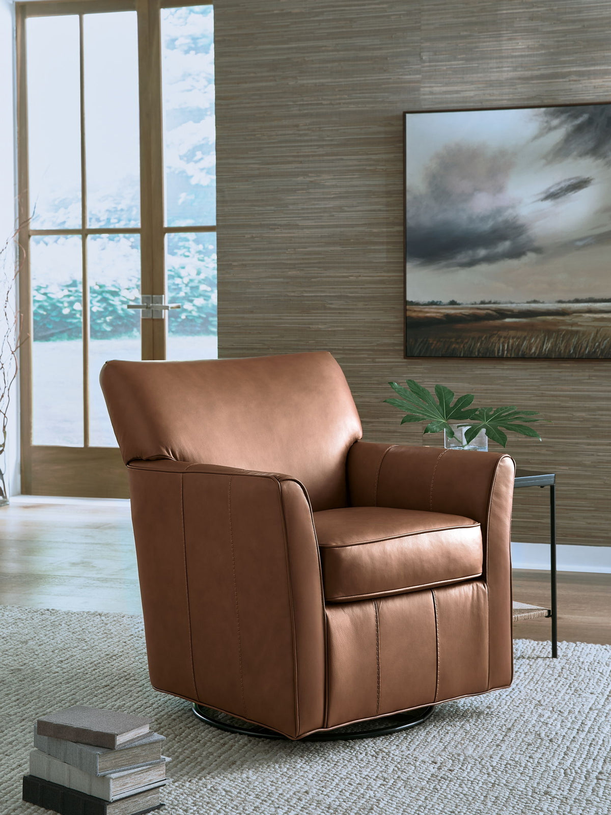 Braydunn - Swivel Glider Accent Chair by Ashley – view 3