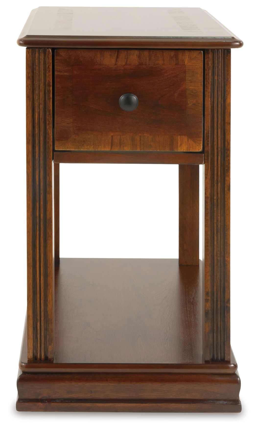 Breegin - Chair Side End Table - Removable Tray - Brown by Ashley – view 2