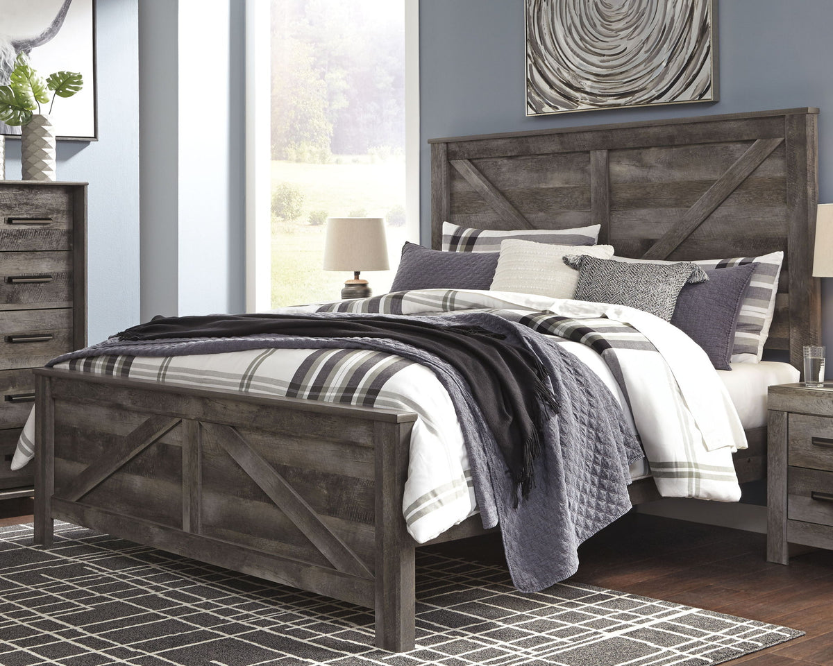 Wynnlow - Crossbuck Panel Bed by Ashley – view 2