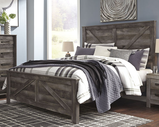 Wynnlow - Crossbuck Panel Bed by Ashley – view 2