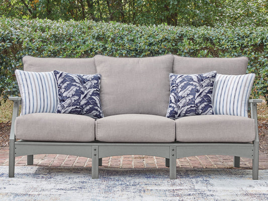 Cove Beach - Sofa With Cushion - Gray by Ashley – view 2