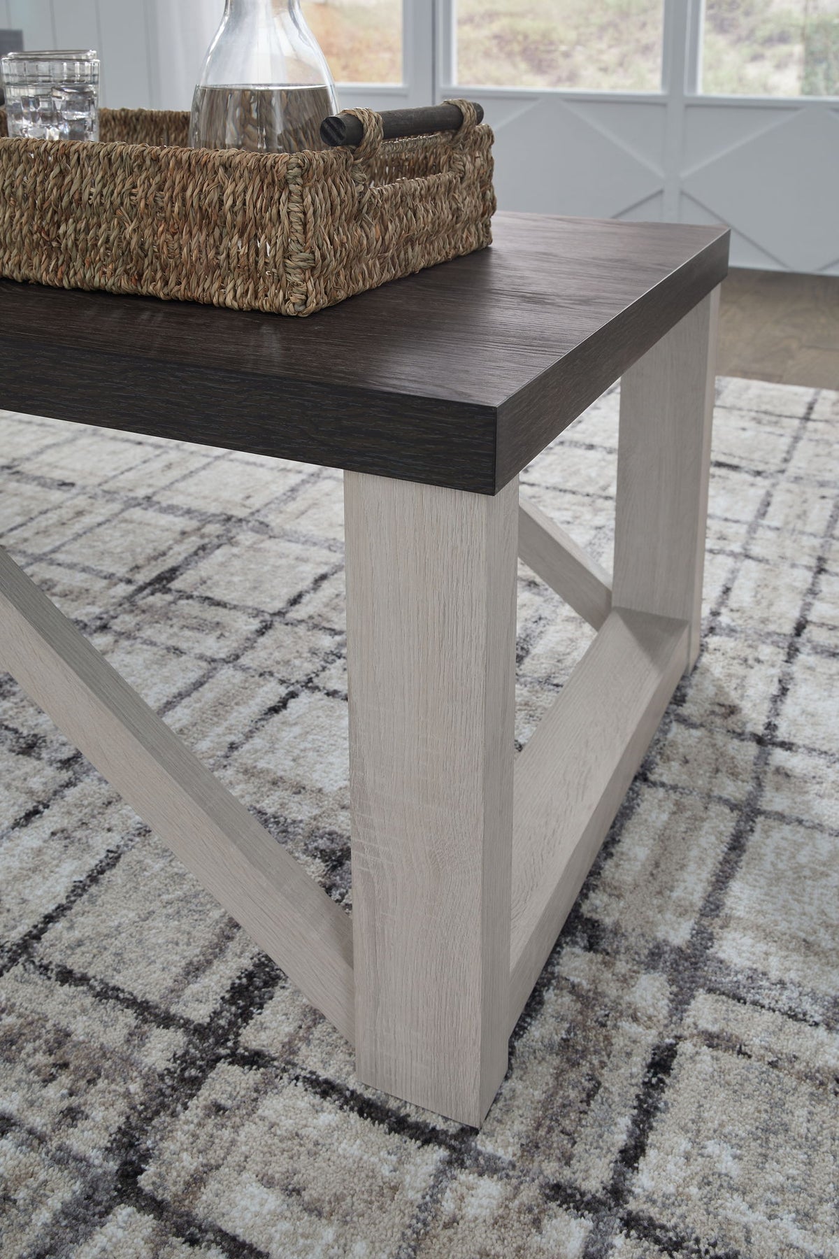 Dorrinson - Occasional Table Set (Set of 3) - Antique White by Ashley – view 2