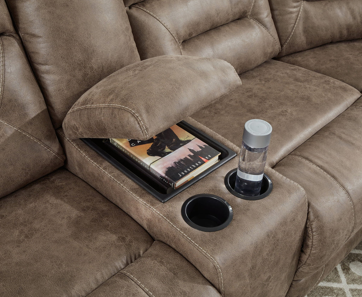 Ravenel - 3 Piece Reclining Sectional by Ashley – view 3