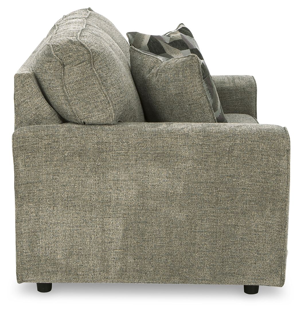 Cascilla - Loveseat - Pewter by Ashley – view 2