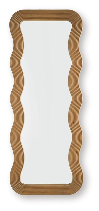 Ellisonville - Floor Mirror - Brown by Ashley – Floor Mirrors