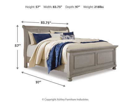 Lettner - Sleigh Bed by Ashley – view 4