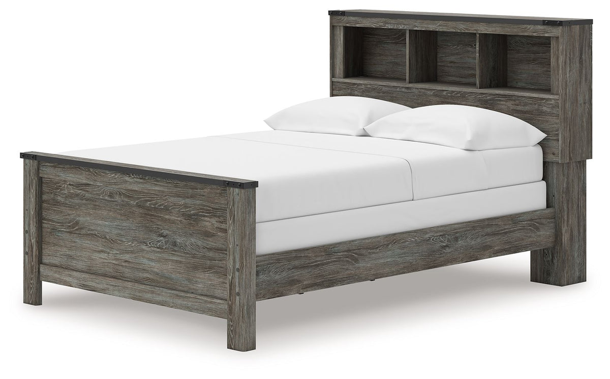 Frandern - Bookcase Panel Bed by Ashley – view 3