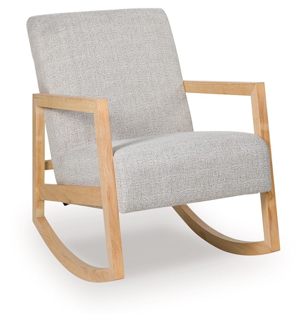 Wychworth - Accent Chair - Gray / Natural by Ashley – Accent Chairs