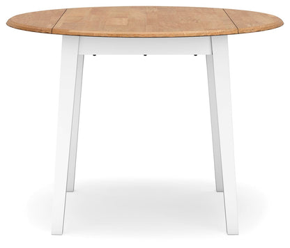 Gesthaven - Round Dining Room Drop Leaf Table by Ashley – view 8
