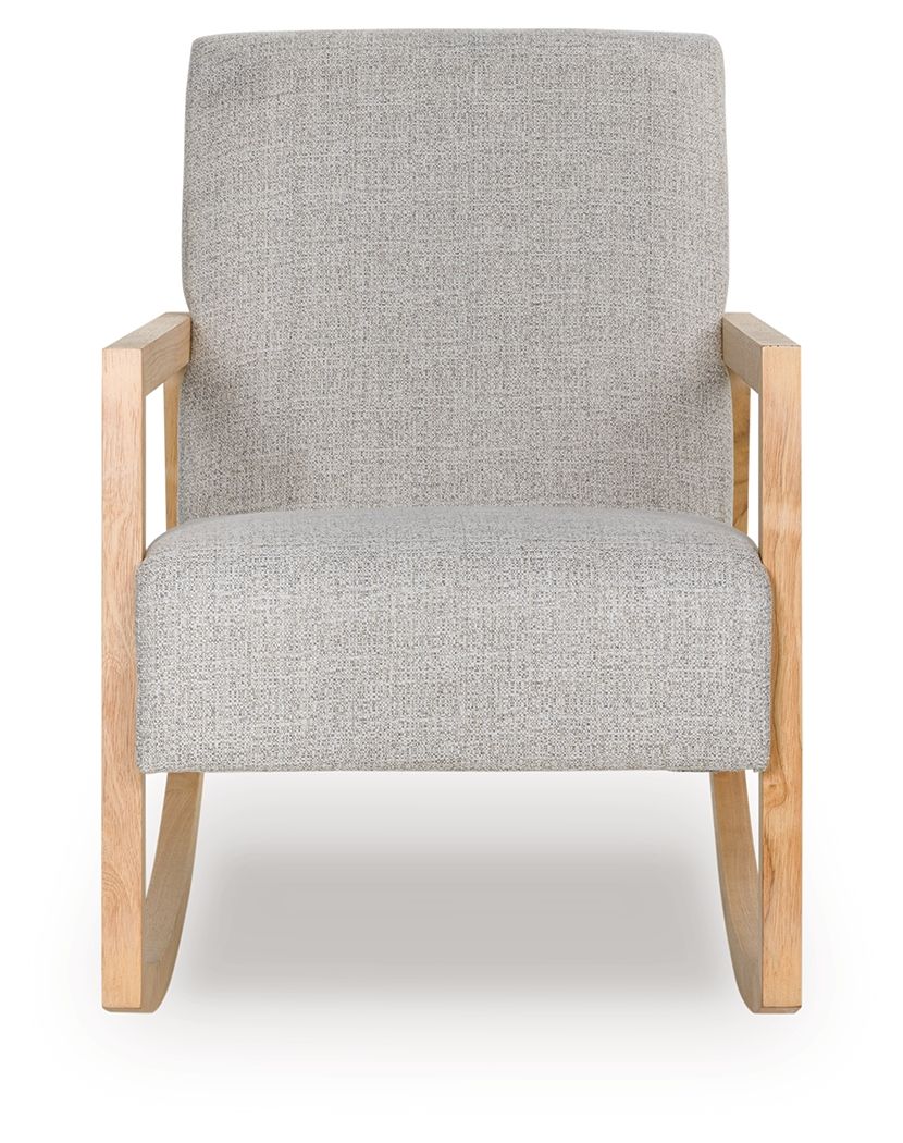 Wychworth - Accent Chair - Gray / Natural by Ashley – view 2