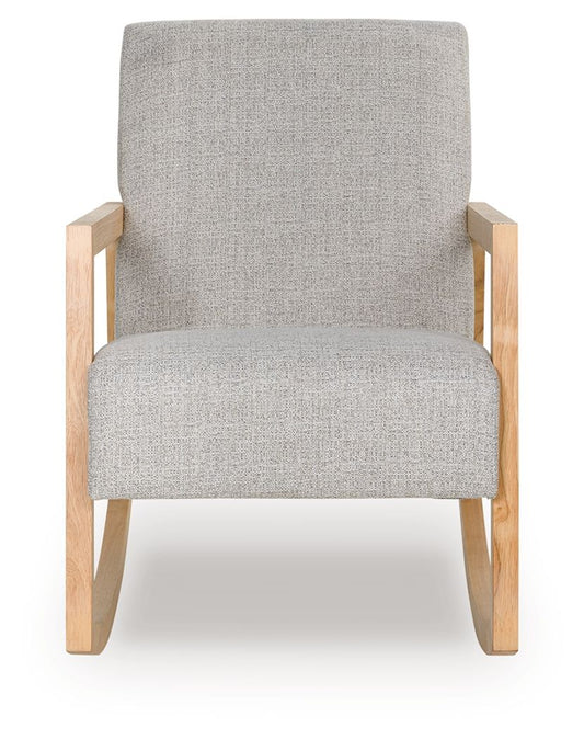 Wychworth - Accent Chair - Gray / Natural by Ashley – view 2
