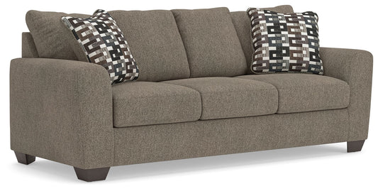 Triston-Peaks - Sofa - Suede – Stationary Sofas