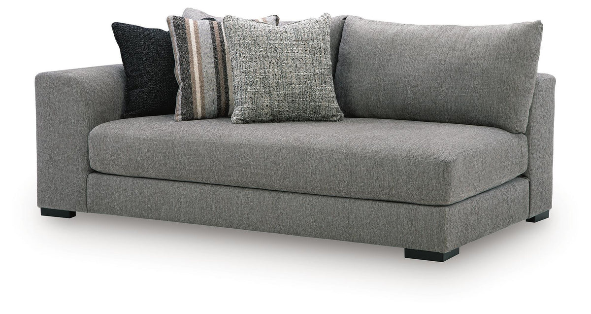 Creston Heights - LAF Corner Chaise - Smolder by Ashley – view 3