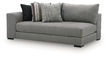 Creston Heights - LAF Corner Chaise - Smolder by Ashley – view 3