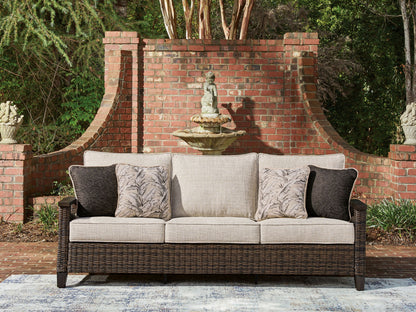 Monterey Point - Sofa With Cushion - Dark Brown by Ashley – view 2