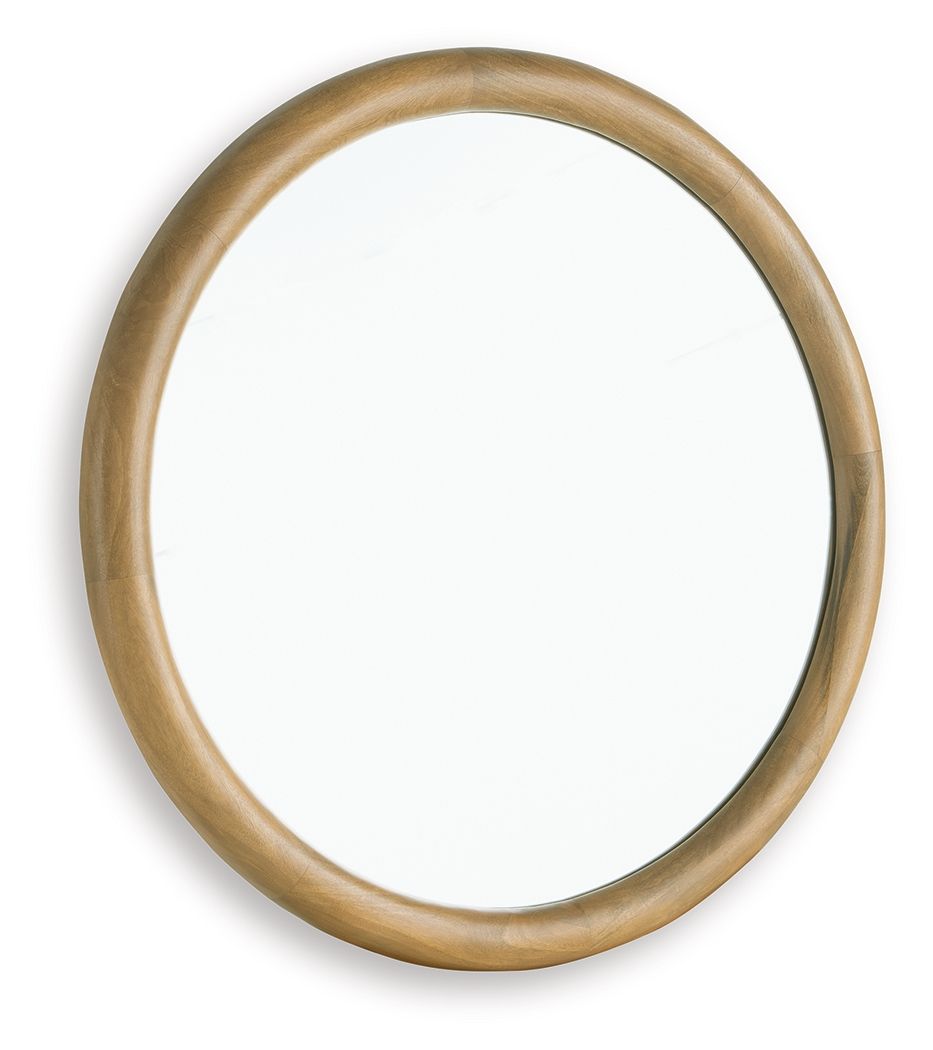 Yadiel - Accent Mirror - Brown by Ashley – view 4