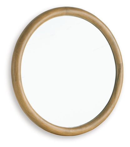 Yadiel - Accent Mirror - Brown by Ashley – view 4