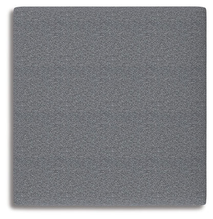 Bealton - Oversized Accent Ottoman - Salt And Pepper – view 2