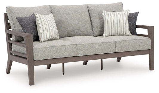 Hillside Barn - Sofa With Cushion - Gray / Brown by Ashley – Sofas