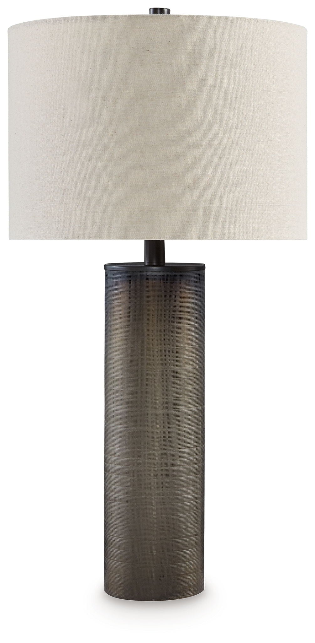 Dingerly - Glass Table Lamp - Brown by Ashley – Table Lamps