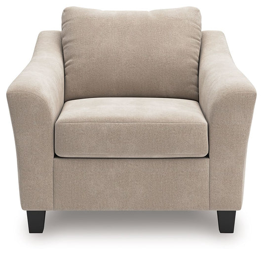 Willarae - Chair And A Half - Taupe – view 2