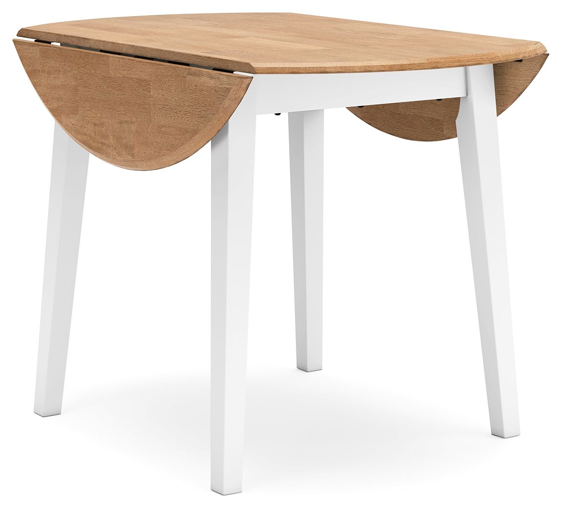 Gesthaven - Round Dining Room Drop Leaf Table Set by Ashley – view 6