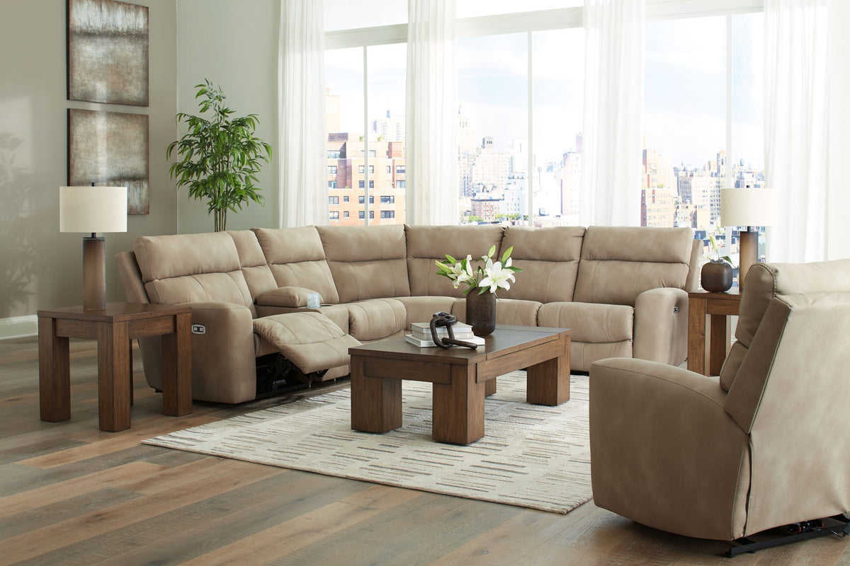 Next-Gen Durapella - 7 Piece Power Reclining Sectional Set by Ashley – view 2