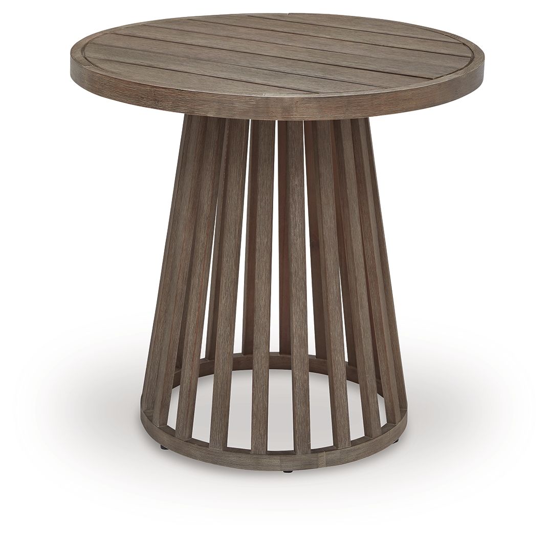 Joy Lagoon - Outdoor Chairs With Cushions/Table (Set of 3) - Beige by Ashley – view 2