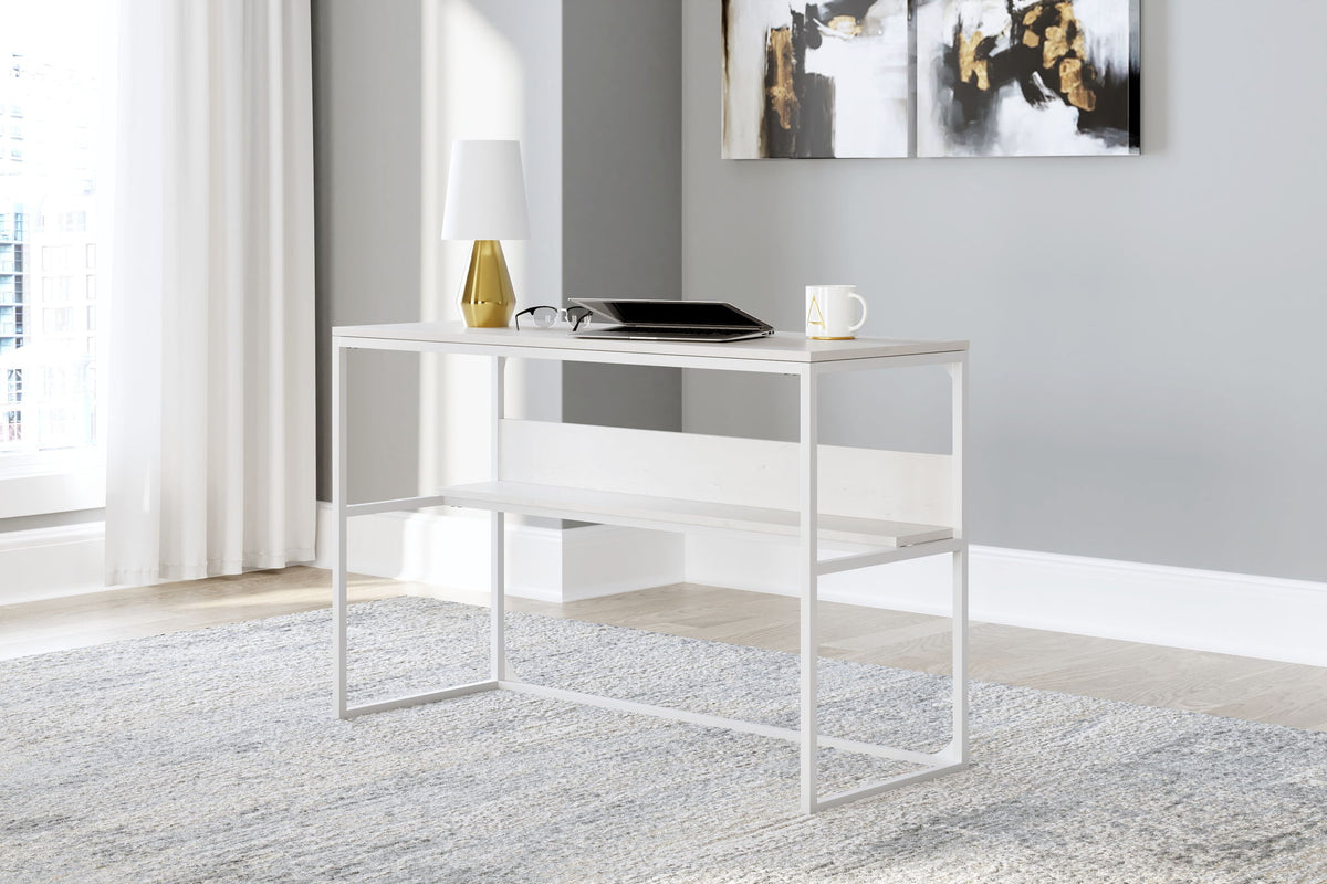 Deznee - 48" Home Office Desk - White by Ashley – view 2