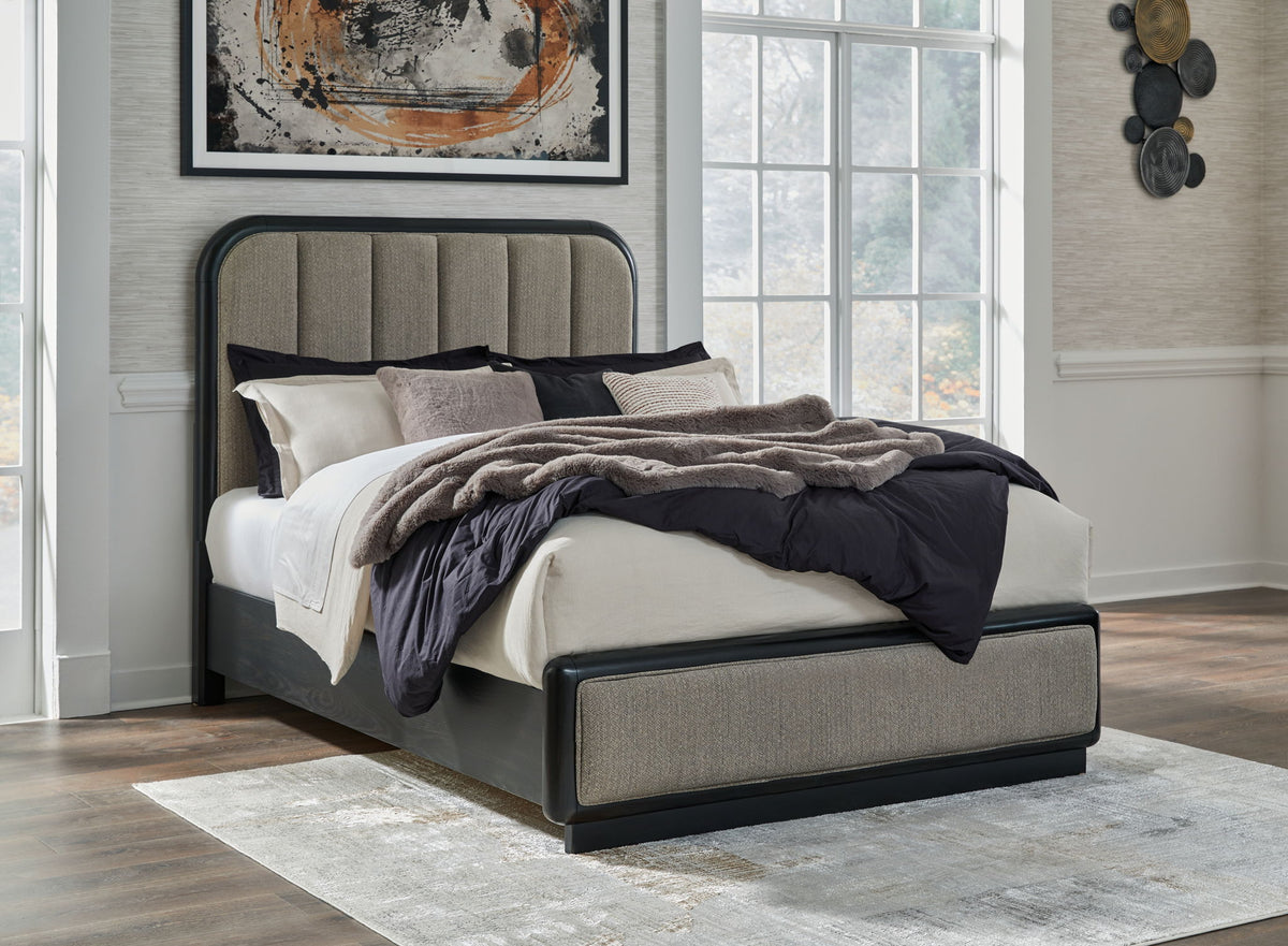 Rowanbeck - Upholstered Panel Bed by Ashley – view 2