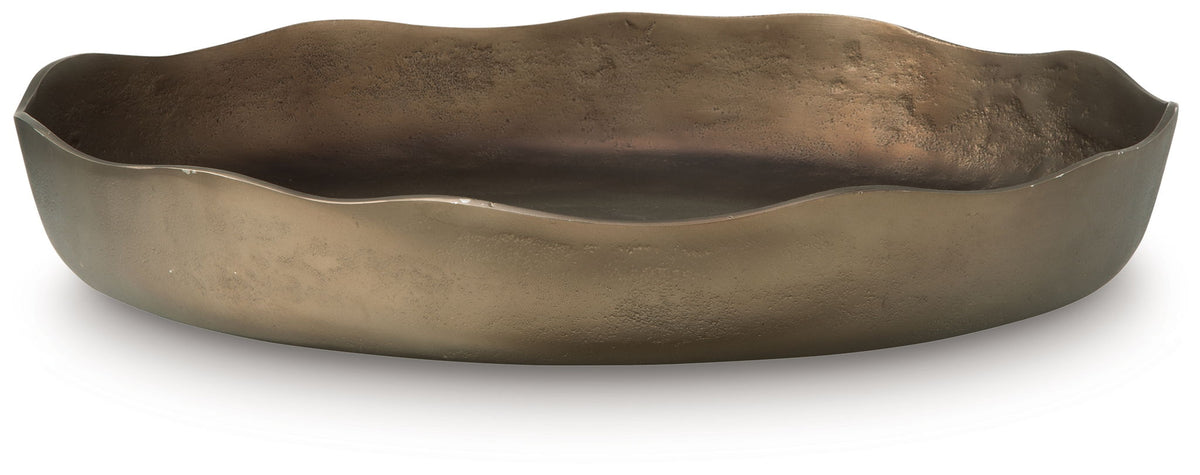 Wallmen - Tray - Champagne Gold Finish by Ashley – Trays