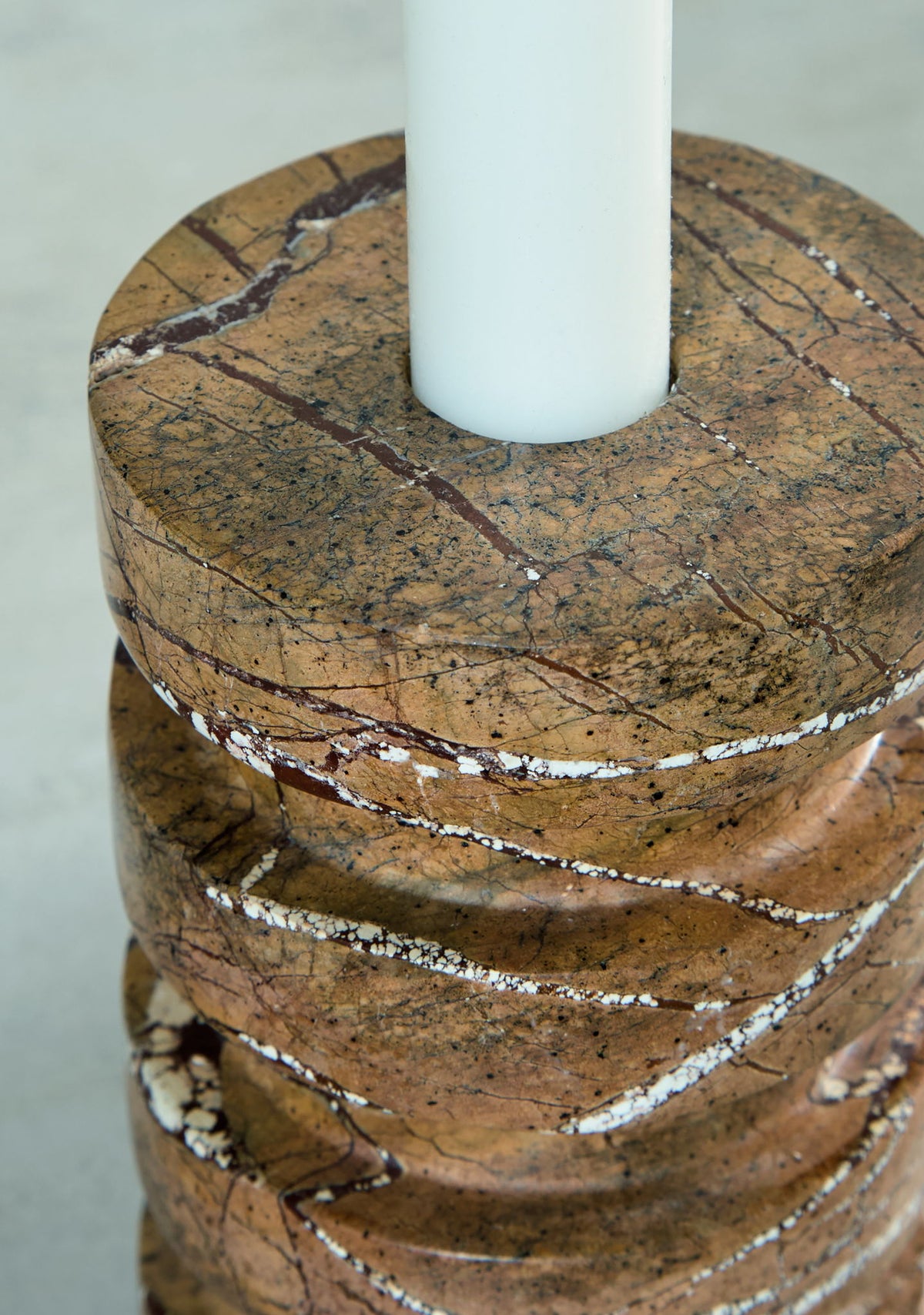 Emsleyfield - Candle Holder Set (Set of 2) - Tan by Ashley – view 2