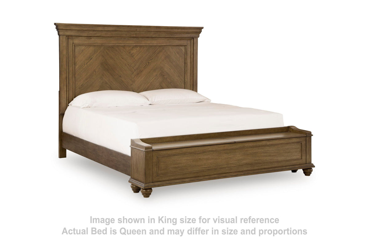 Karallin - Panel Storage Bed by Ashley – Storage Beds