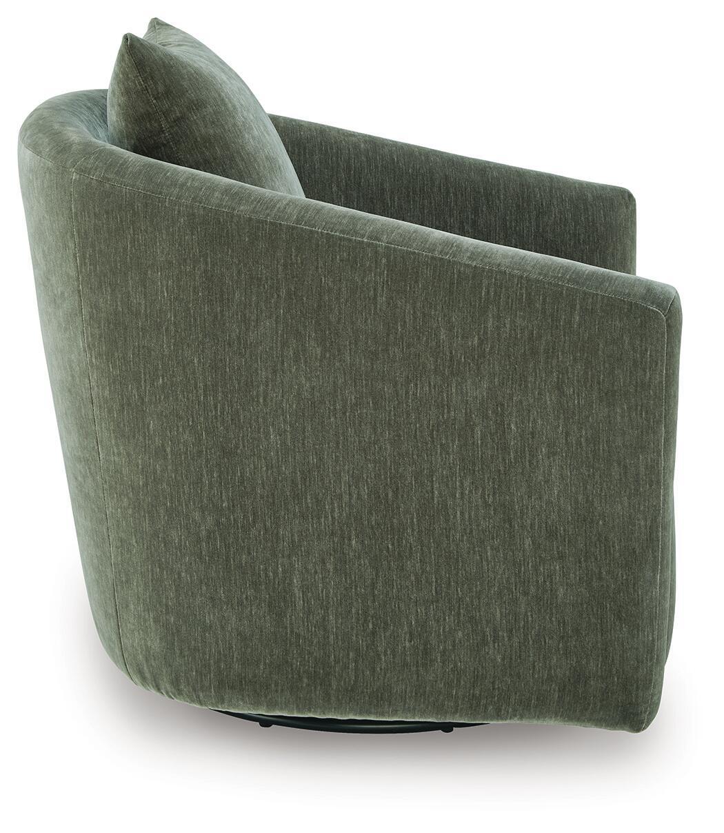 Leastow - Swivel Accent Chair - Loden by Ashley – view 2