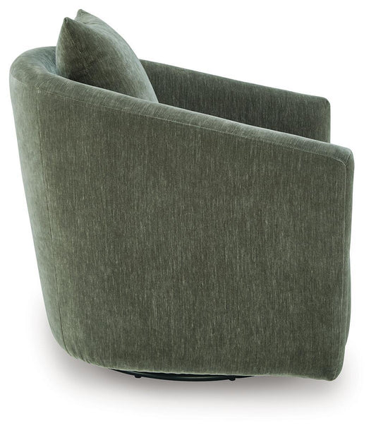 Leastow - Swivel Accent Chair - Loden by Ashley – view 2