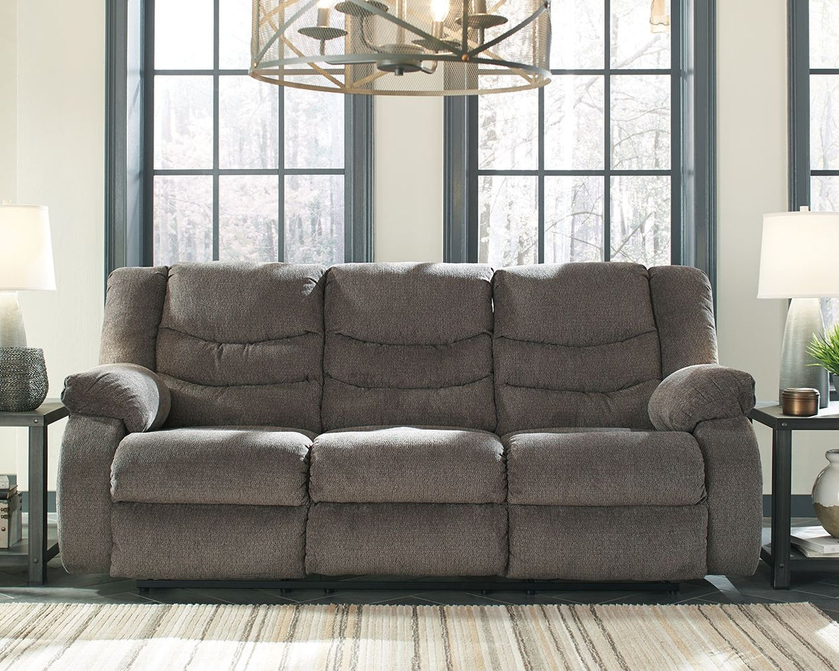 Tulen - Reclining Sofa - Gray by Ashley – view 2