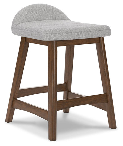 Lyncott - Upholstered Barstool (Set of 2) by Ashley – Stool Sets