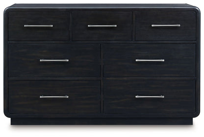 Rowanbeck - Dresser - Black by Ashley – view 2