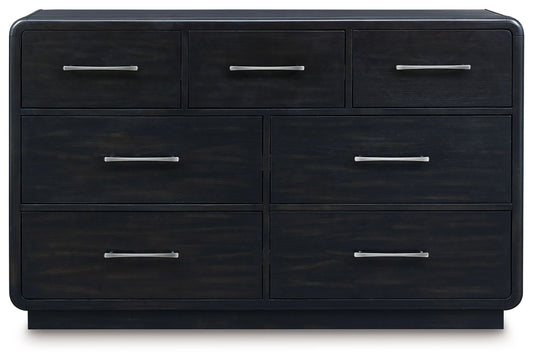 Rowanbeck - Dresser - Black by Ashley – view 2