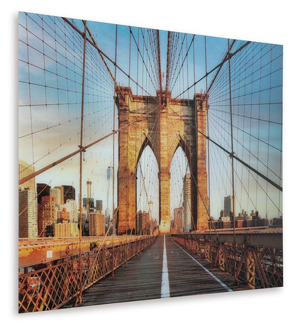 Shayward - Wall Art - Blue / Amber by Ashley – view 3