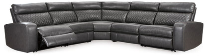 Samperstone - Power Reclining Sectional by Ashley – view 6