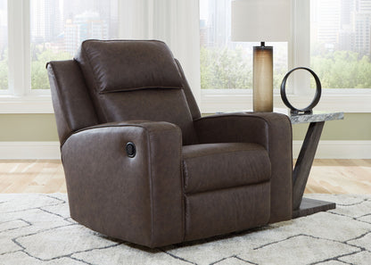 Lavenhorne - Rocker Recliner - Umber by Ashley – view 3